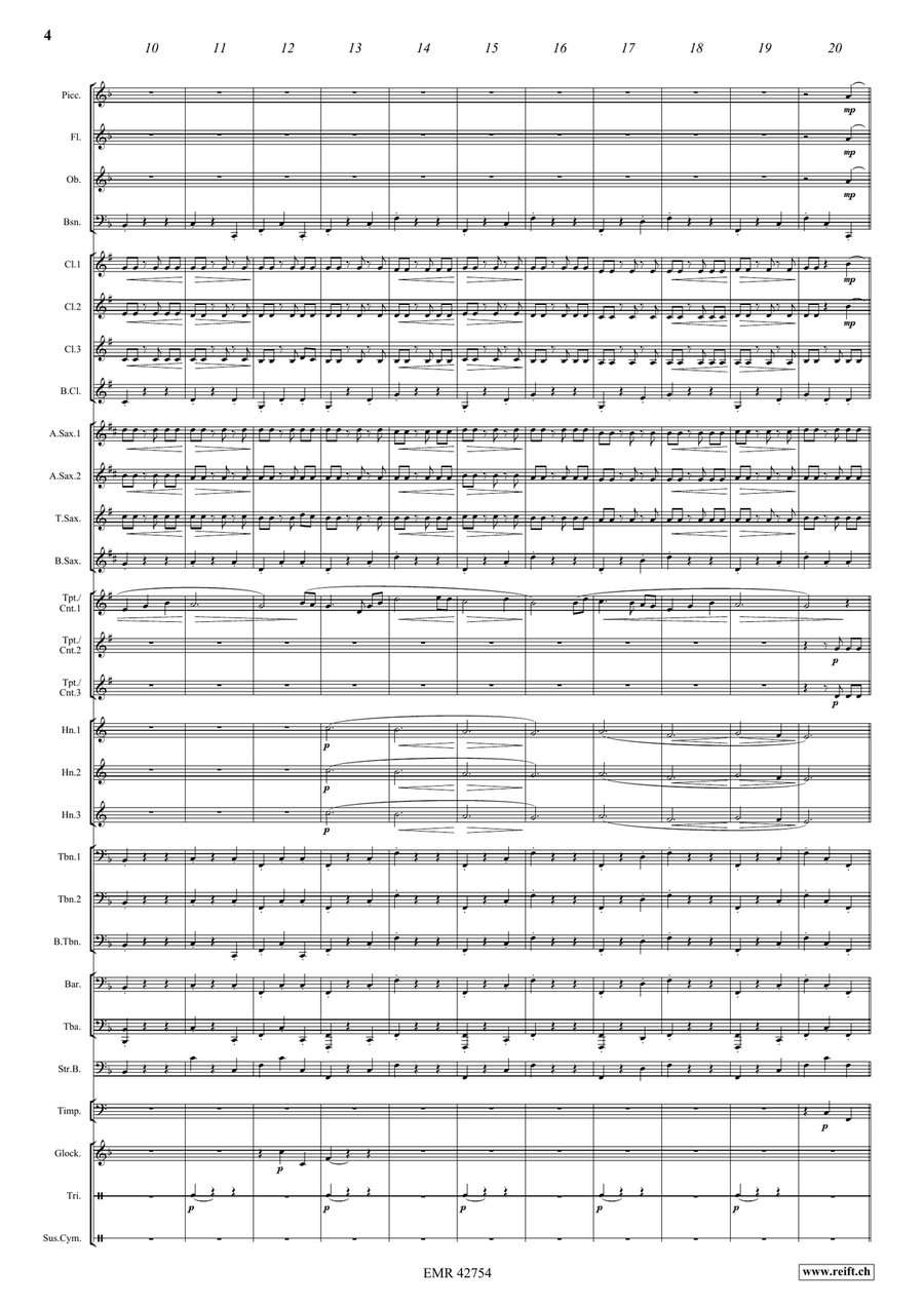 A Little Child So Merry A Little Child So Merry Concert Band scores gallery preview page 4