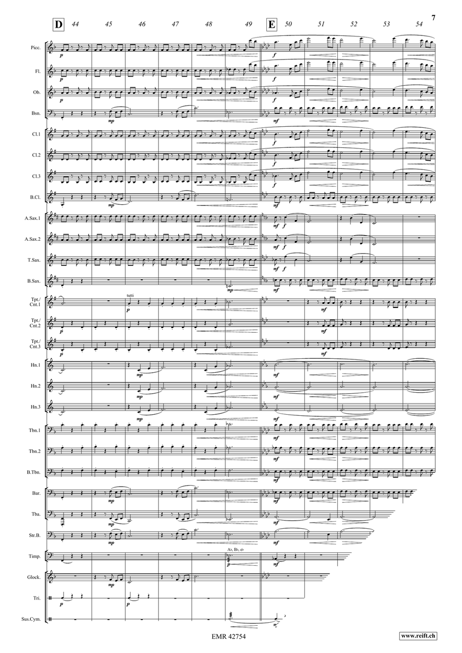 A Little Child So Merry A Little Child So Merry Concert Band scores gallery preview page 7