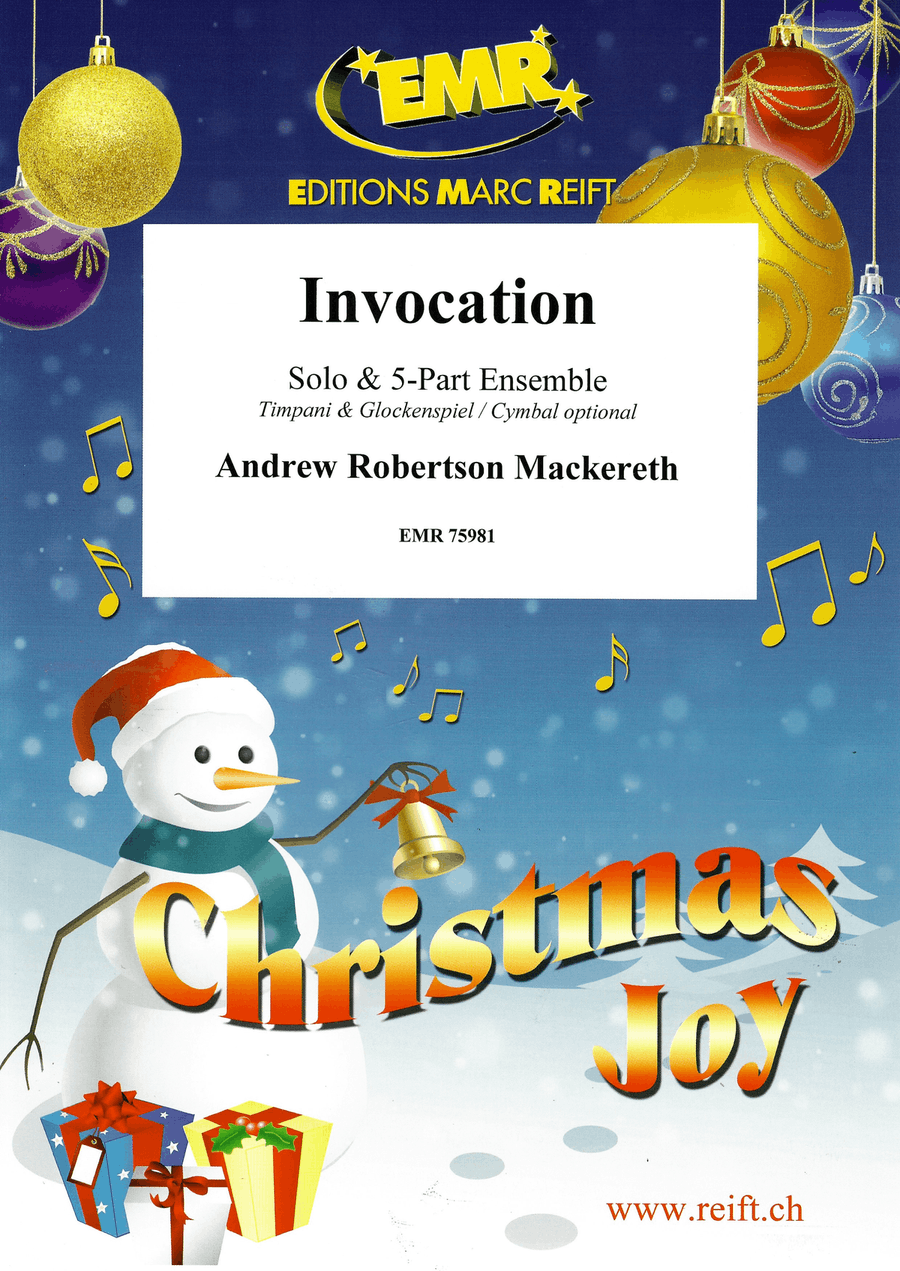 Invocation Invocation Score scores gallery preview page 1