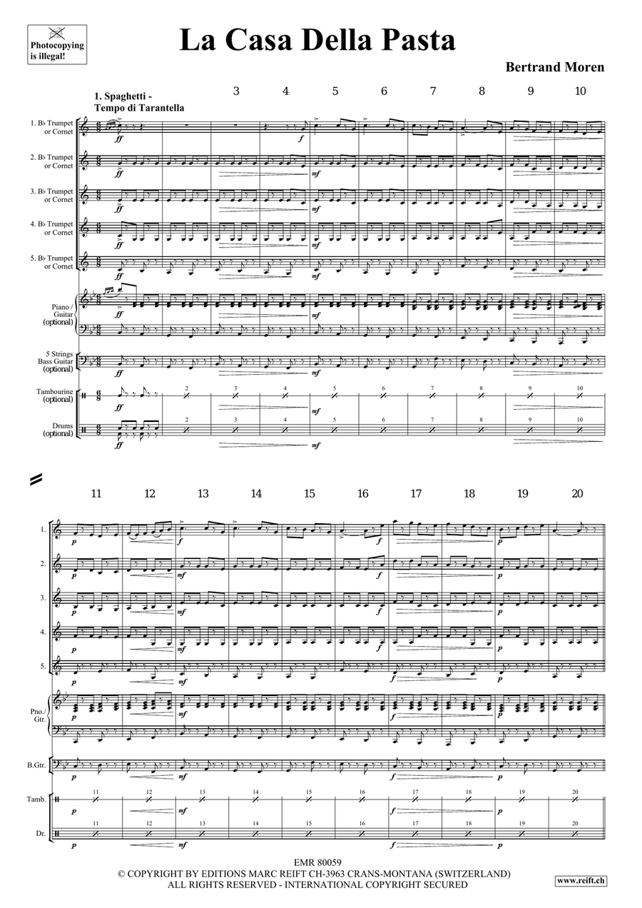 La Casa Della Pasta La Casa Della Pasta Cornet scores gallery preview page 4