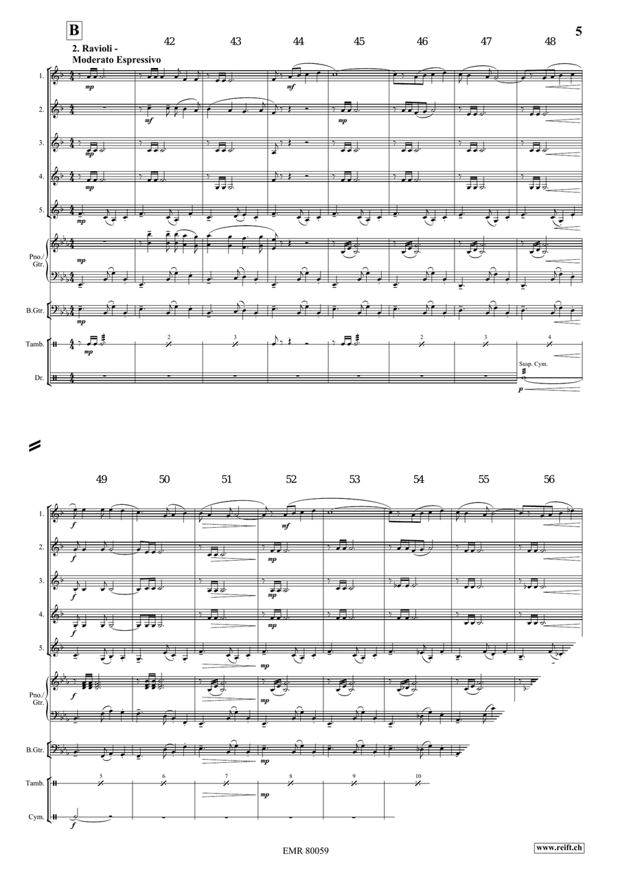 La Casa Della Pasta La Casa Della Pasta Cornet scores gallery preview page 6