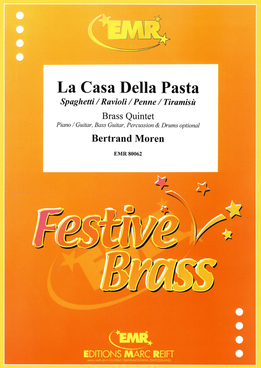 La Casa Della Pasta La Casa Della Pasta Brass Quintet scores gallery preview page 1