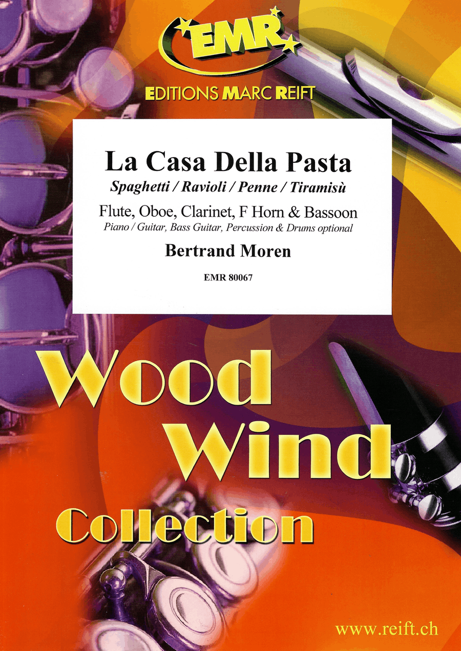 La Casa Della Pasta La Casa Della Pasta Woodwind Quintet scores gallery preview page 1