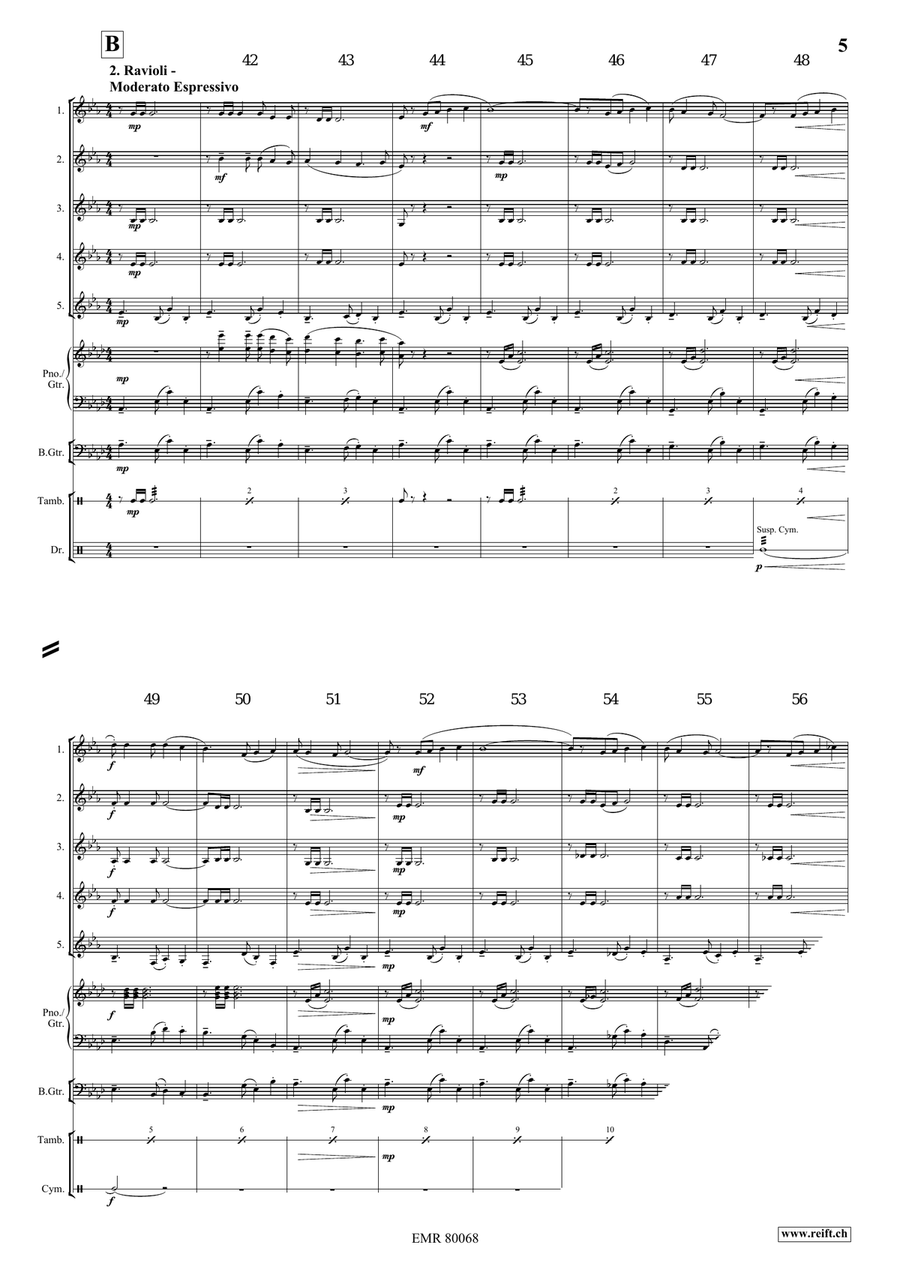 La Casa Della Pasta La Casa Della Pasta Horn scores gallery preview page 6