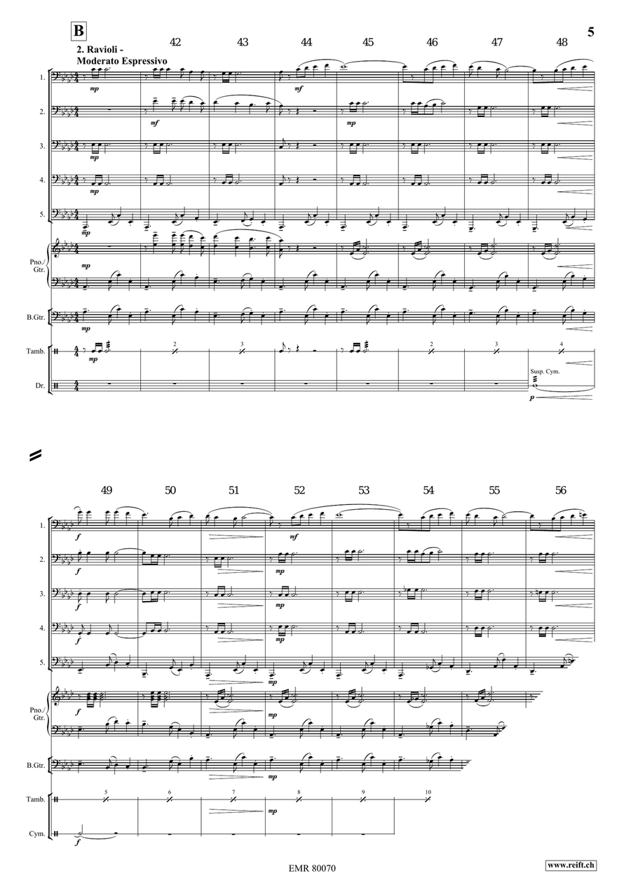La Casa Della Pasta La Casa Della Pasta Tuba scores gallery preview page 6