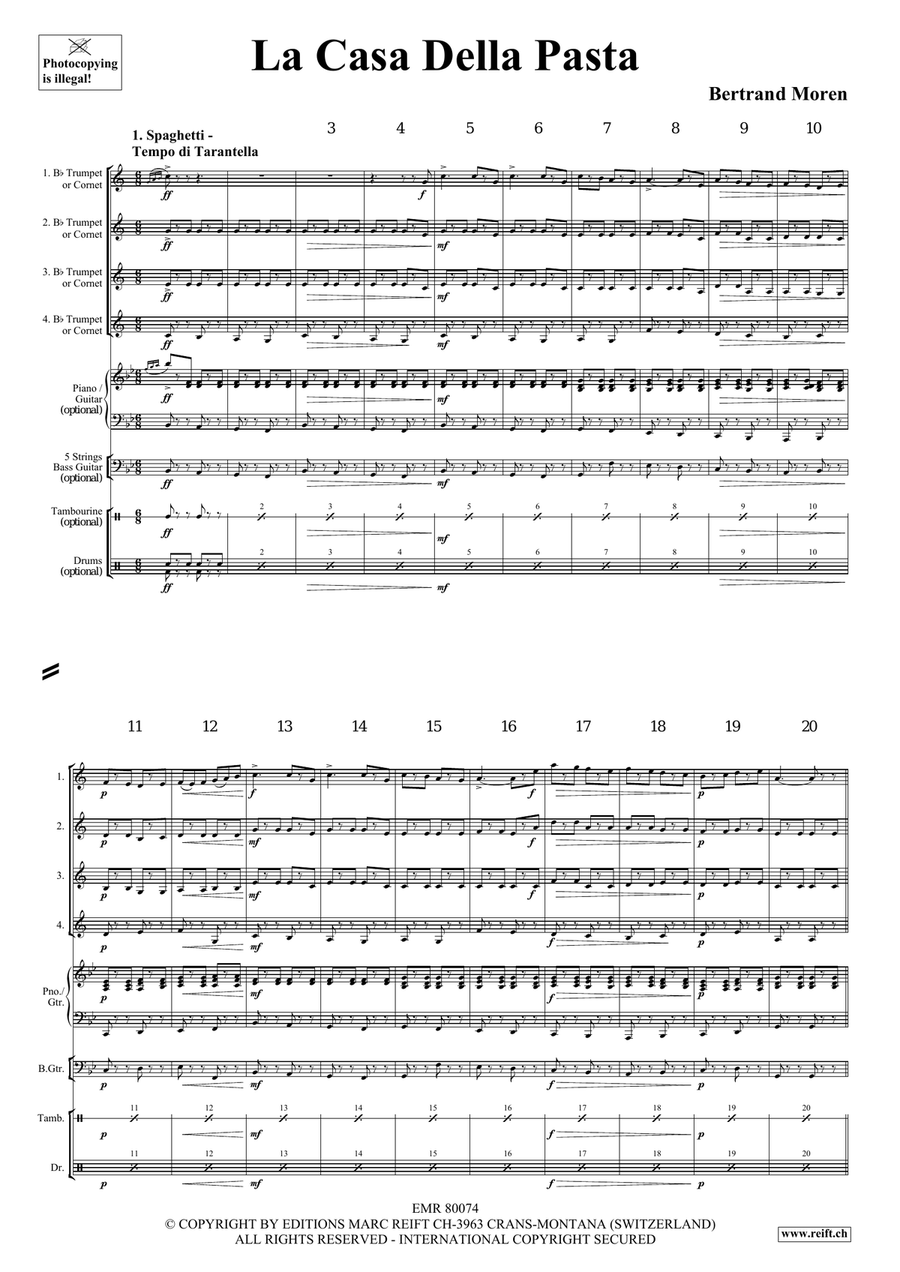 La Casa Della Pasta La Casa Della Pasta Cornet scores gallery preview page 4