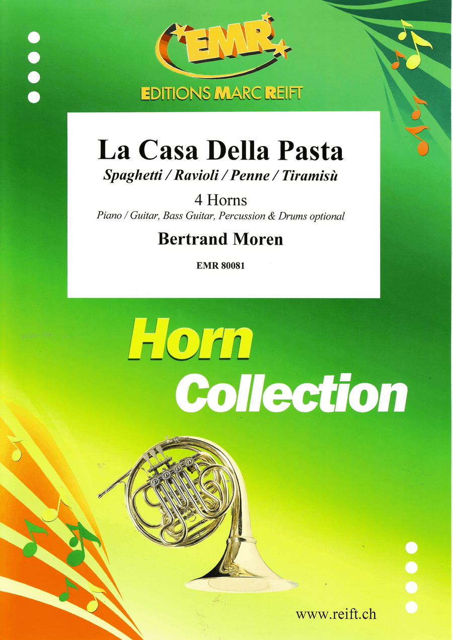La Casa Della Pasta Horn scores gallery preview page 1