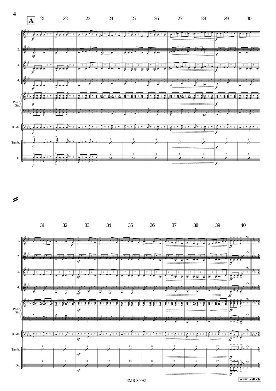 La Casa Della Pasta Horn scores gallery preview page 5