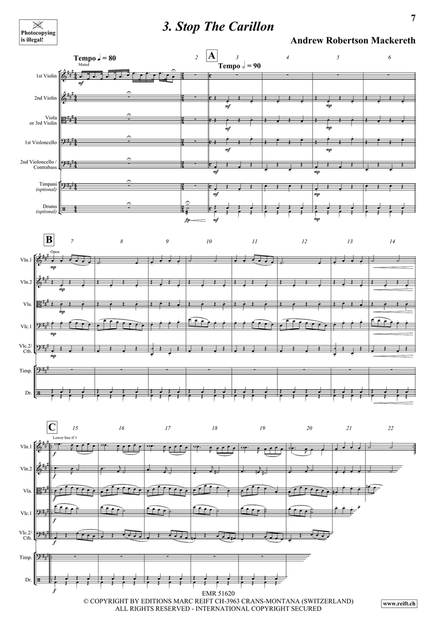4 Christmas Carols 4 Christmas Carols String Orchestra scores gallery preview page 6