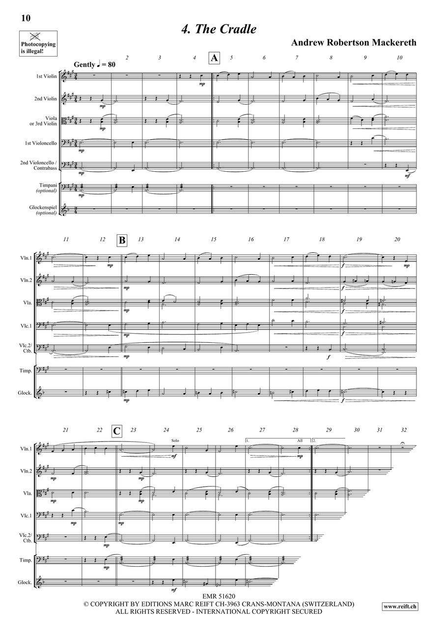 4 Christmas Carols 4 Christmas Carols String Orchestra scores gallery preview page 7