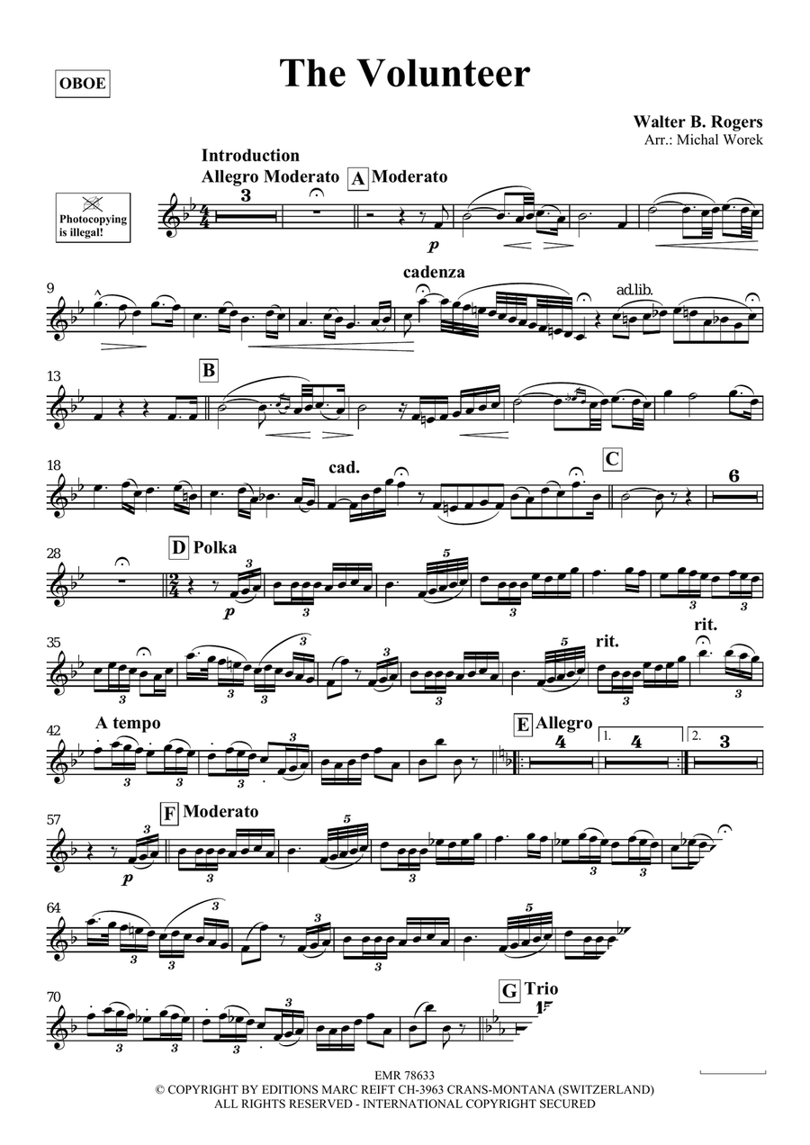The Volunteer The Volunteer Piano Accompaniment scores gallery preview page 3