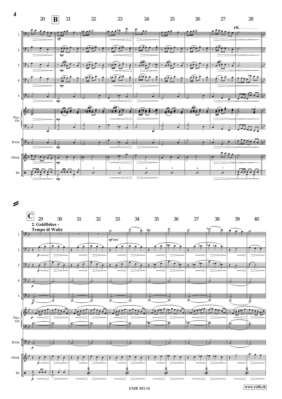 At The Pet Shop At The Pet Shop Trombone scores gallery preview page 5