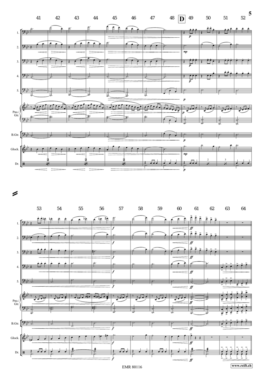 At The Pet Shop At The Pet Shop Trombone scores gallery preview page 6