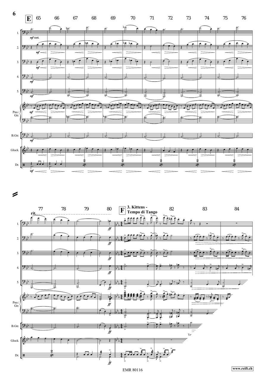 At The Pet Shop At The Pet Shop Trombone scores gallery preview page 7
