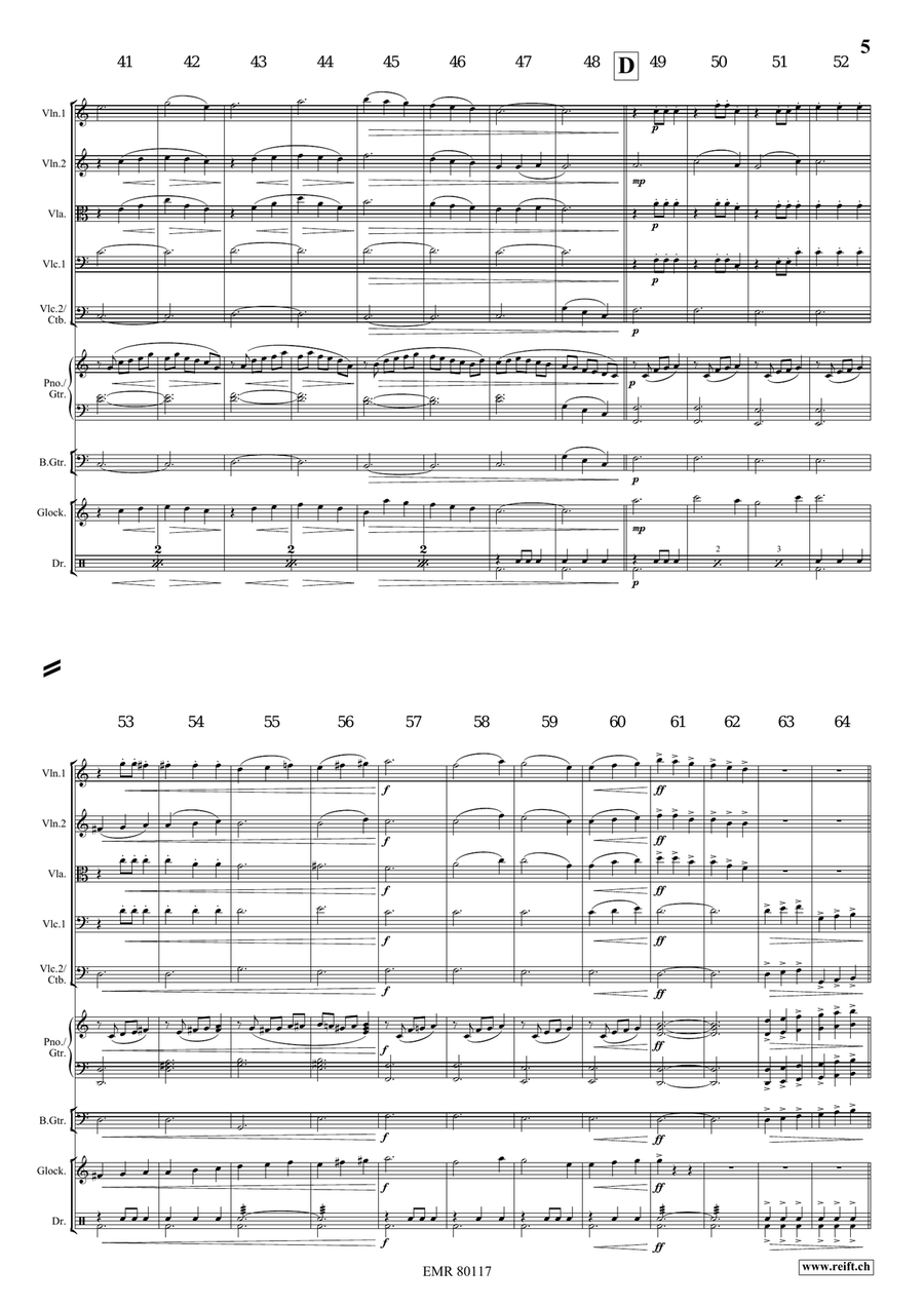 At The Pet Shop At The Pet Shop String Quintet scores gallery preview page 6