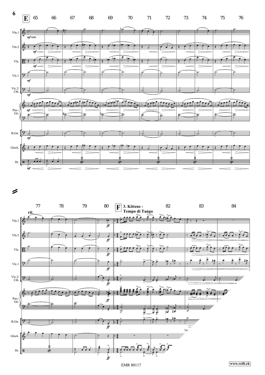 At The Pet Shop At The Pet Shop String Quintet scores gallery preview page 7