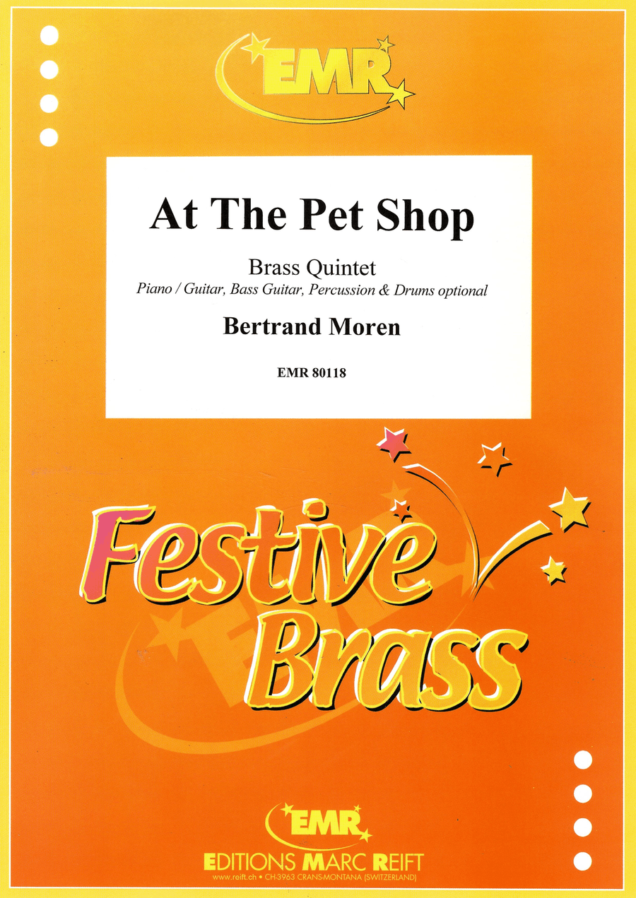 At The Pet Shop At The Pet Shop Brass Quintet scores gallery preview page 1