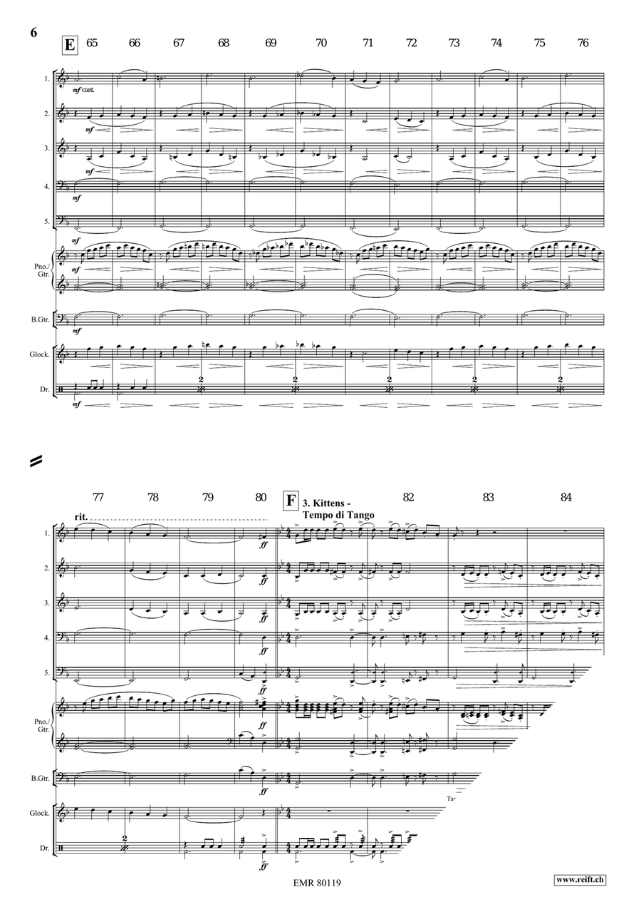 At The Pet Shop At The Pet Shop Woodwind Quintet scores gallery preview page 7