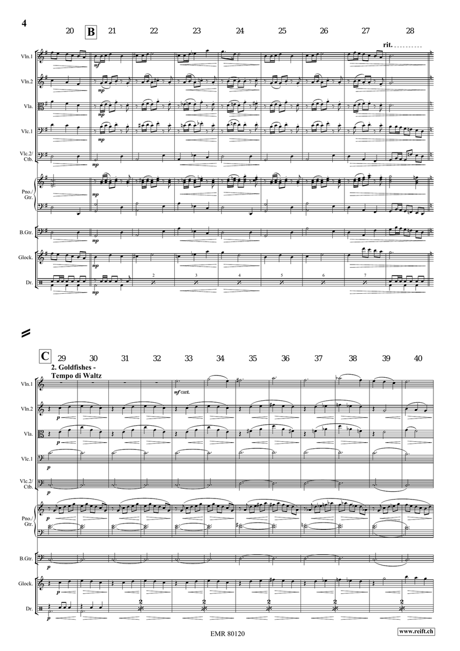 At The Pet Shop At The Pet Shop String Orchestra scores gallery preview page 5