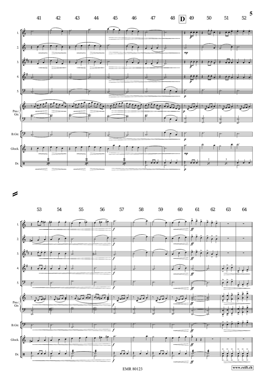 At The Pet Shop At The Pet Shop Woodwind Quintet scores gallery preview page 6