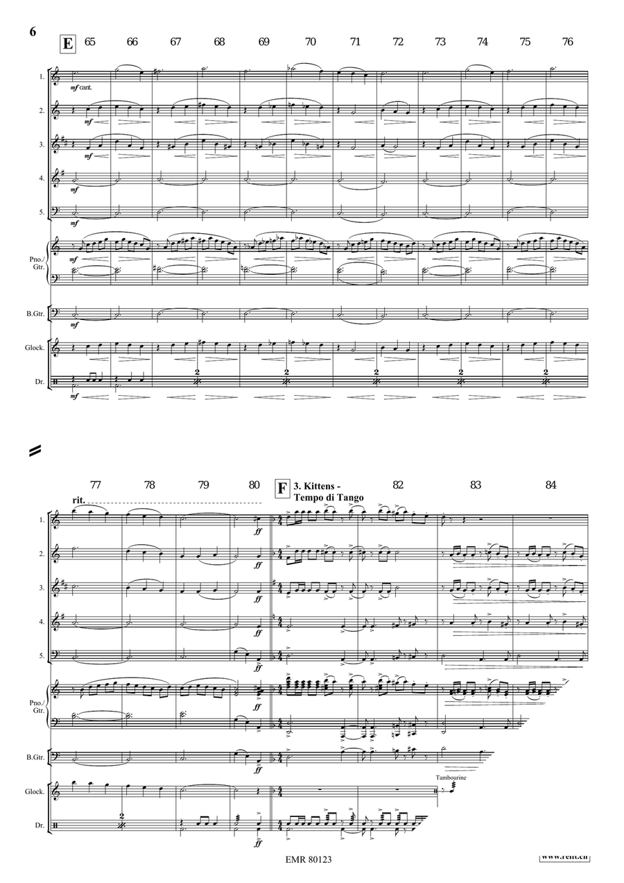 At The Pet Shop At The Pet Shop Woodwind Quintet scores gallery preview page 7