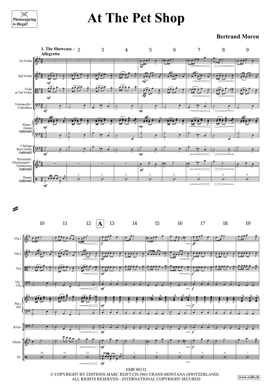 At The Pet Shop At The Pet Shop String Quartet scores gallery preview page 4