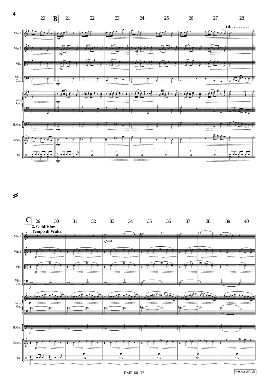 At The Pet Shop At The Pet Shop String Quartet scores gallery preview page 5
