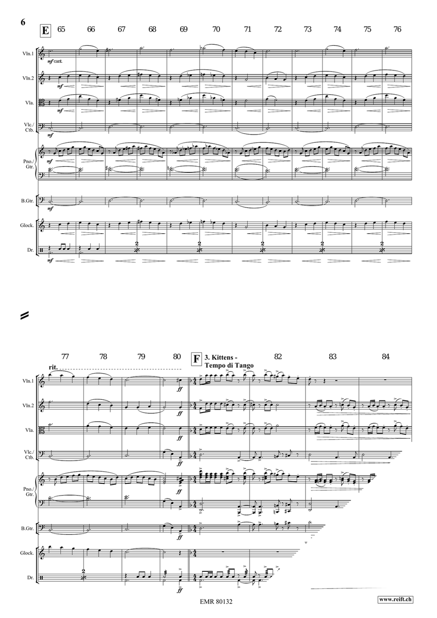 At The Pet Shop At The Pet Shop String Quartet scores gallery preview page 7