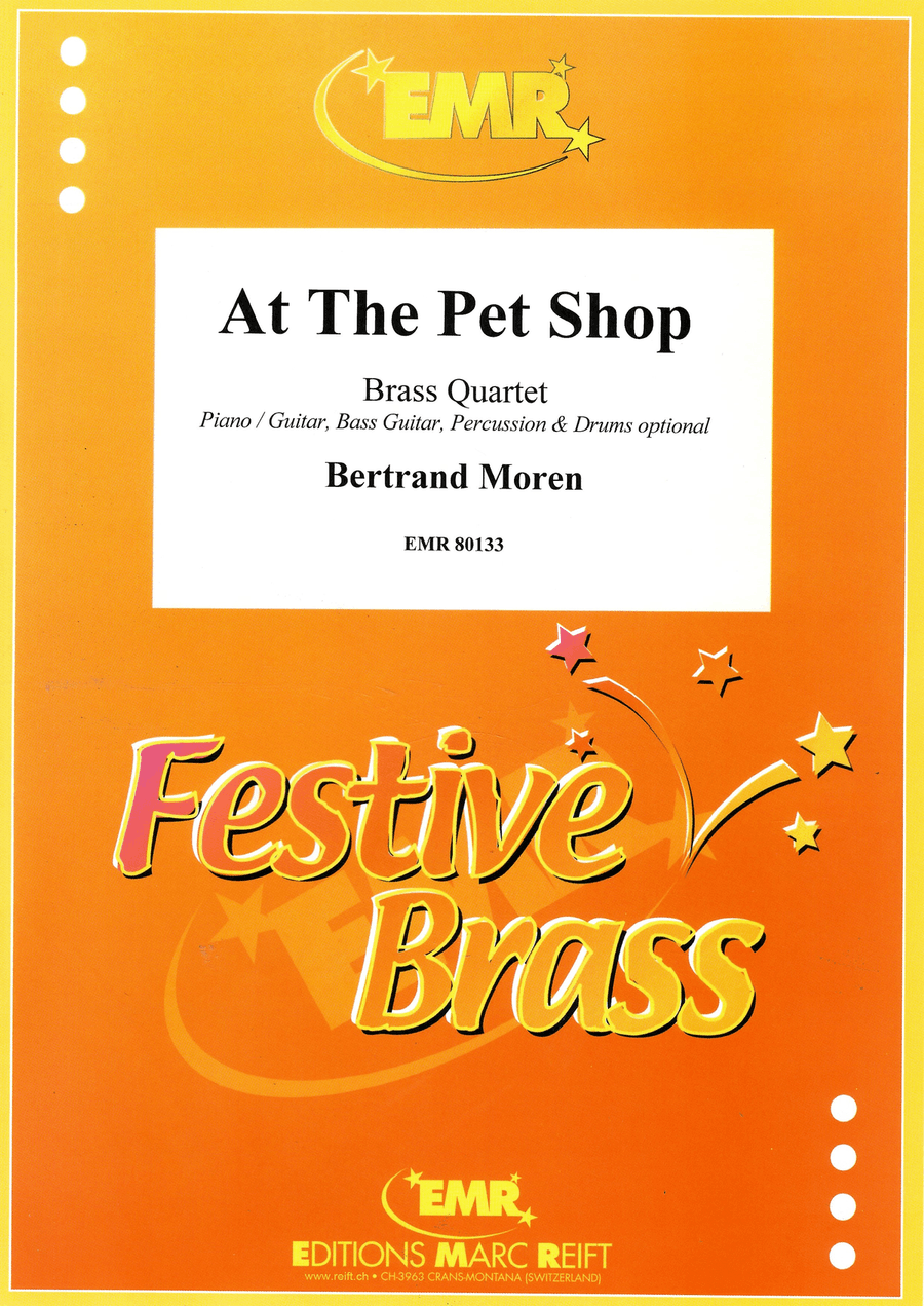 At The Pet Shop At The Pet Shop Brass Quartet scores gallery preview page 1