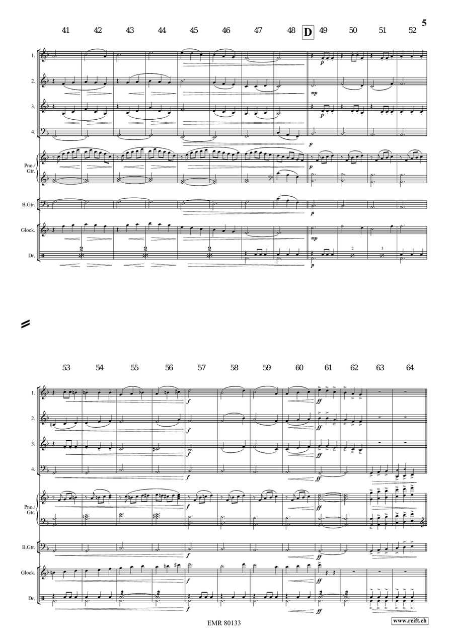 At The Pet Shop At The Pet Shop Brass Quartet scores gallery preview page 6