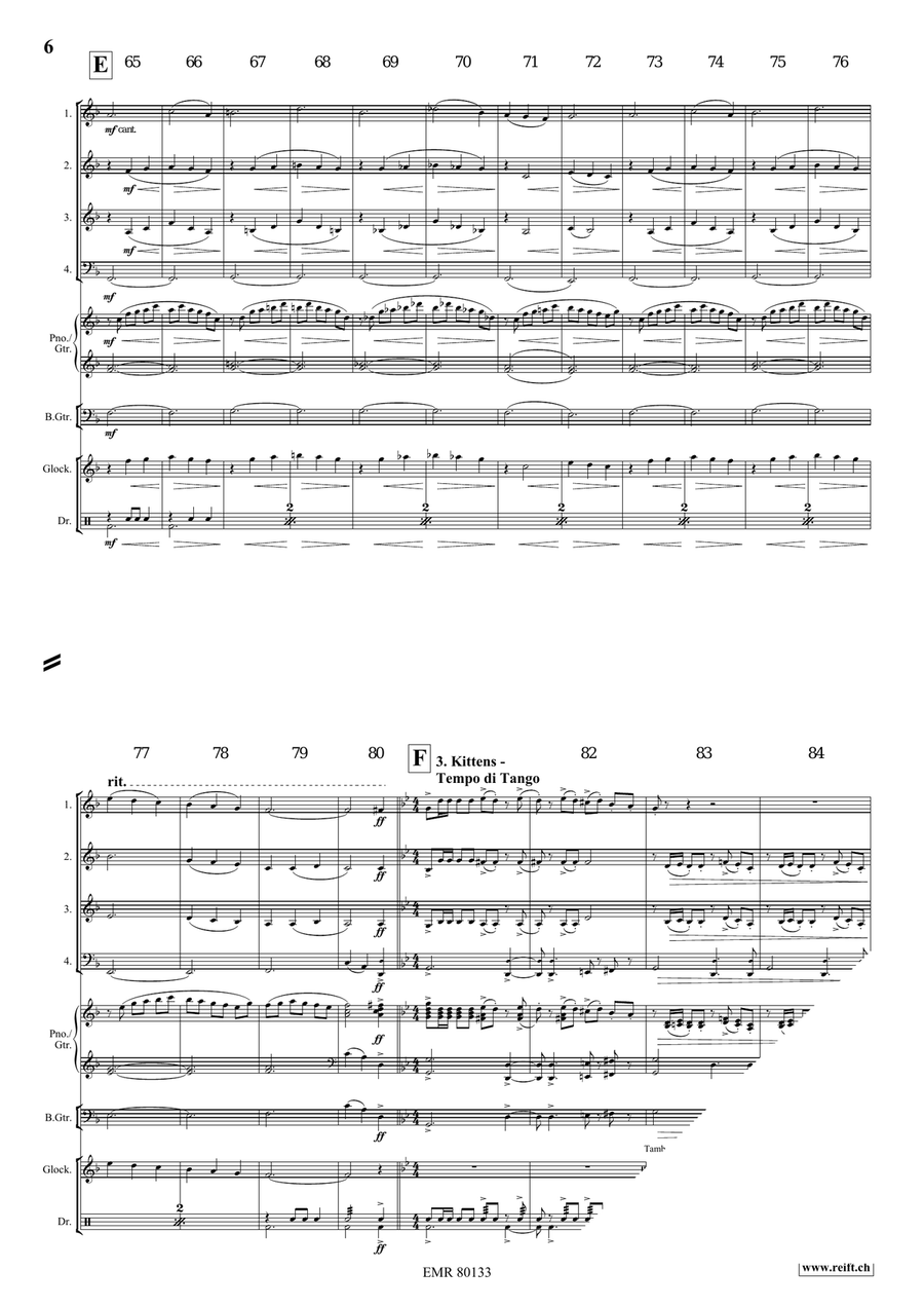 At The Pet Shop At The Pet Shop Brass Quartet scores gallery preview page 7