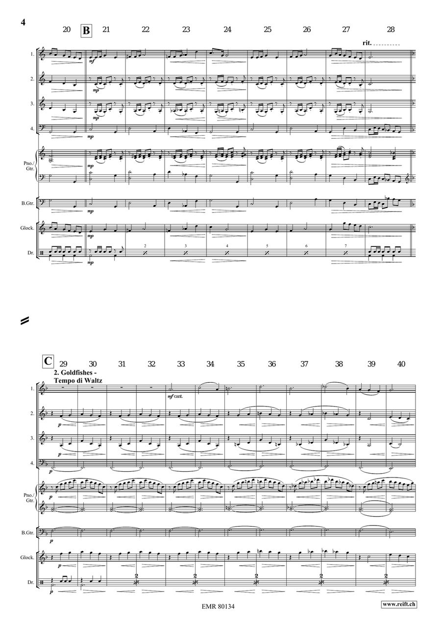 At The Pet Shop At The Pet Shop Woodwind Quartet scores gallery preview page 5