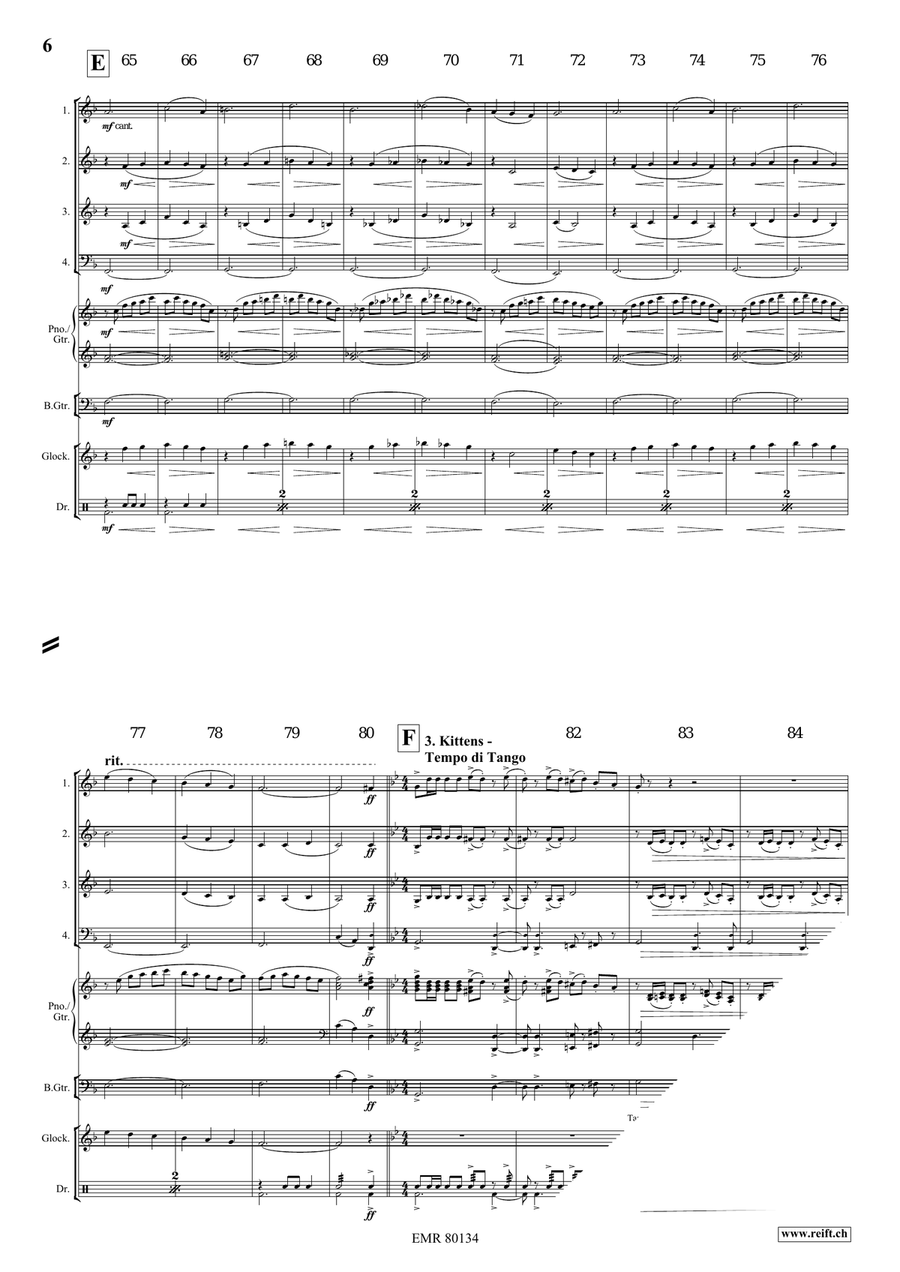 At The Pet Shop At The Pet Shop Woodwind Quartet scores gallery preview page 7