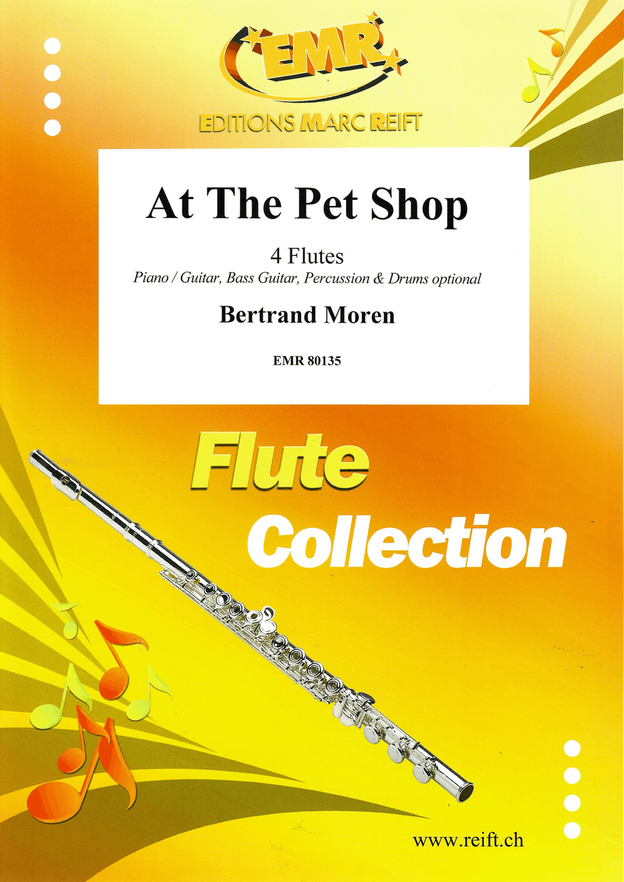At The Pet Shop At The Pet Shop Flute Quartet scores gallery preview page 1