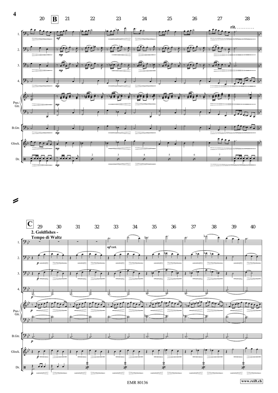 At The Pet Shop At The Pet Shop Bassoon Quartet scores gallery preview page 5