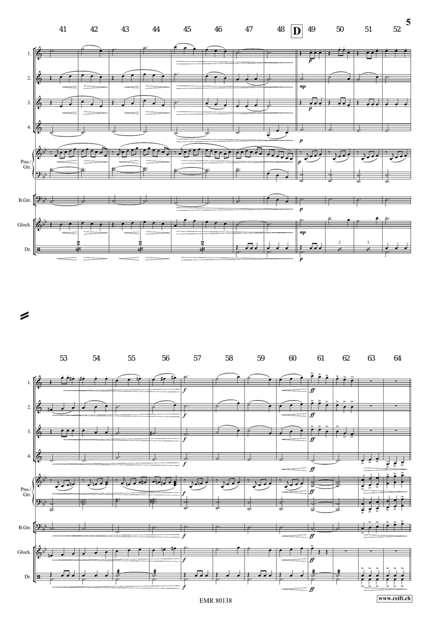 At The Pet Shop At The Pet Shop Euphonium Quartet scores gallery preview page 6