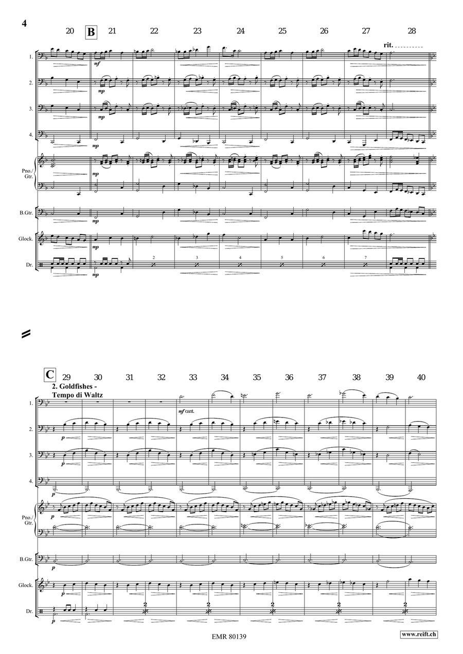 At The Pet Shop At The Pet Shop Tuba Quartet scores gallery preview page 5