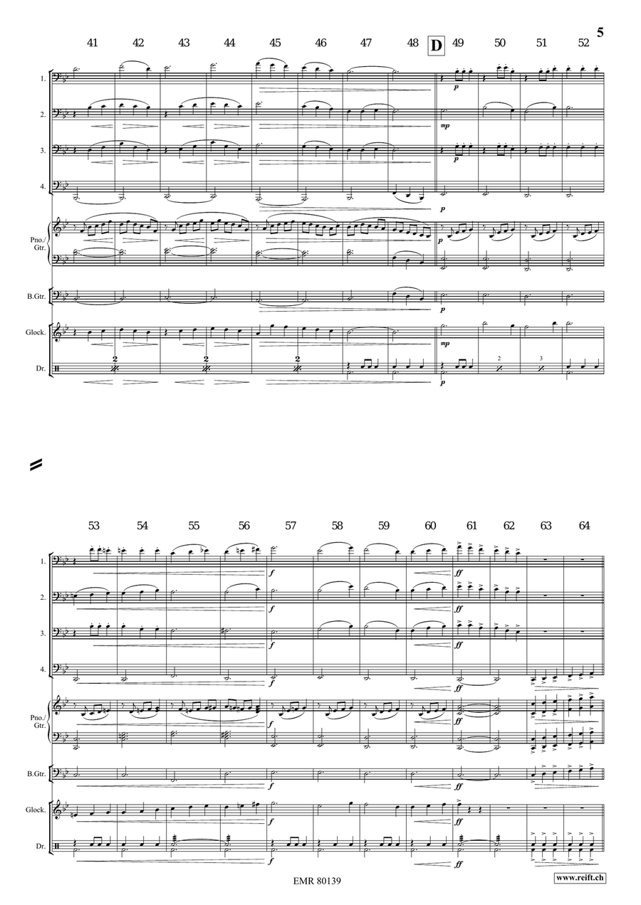 At The Pet Shop At The Pet Shop Tuba Quartet scores gallery preview page 6