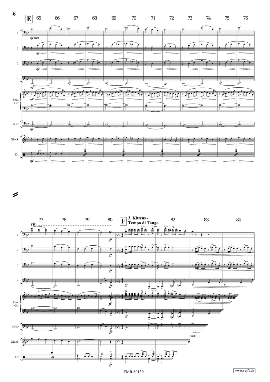 At The Pet Shop At The Pet Shop Tuba Quartet scores gallery preview page 7