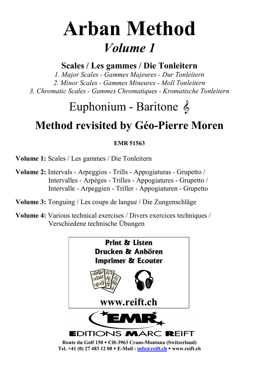 Arban Method Volume 1 Arban Method Volume 1 Baritone Horn TC scores gallery preview page 2