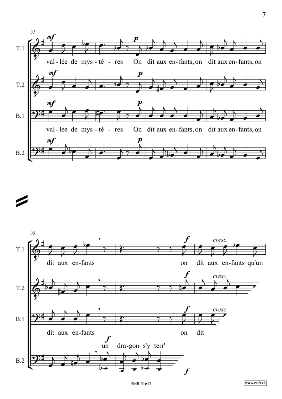 Les Ponts de Fribourg Les Ponts de Fribourg Score scores gallery preview page 8