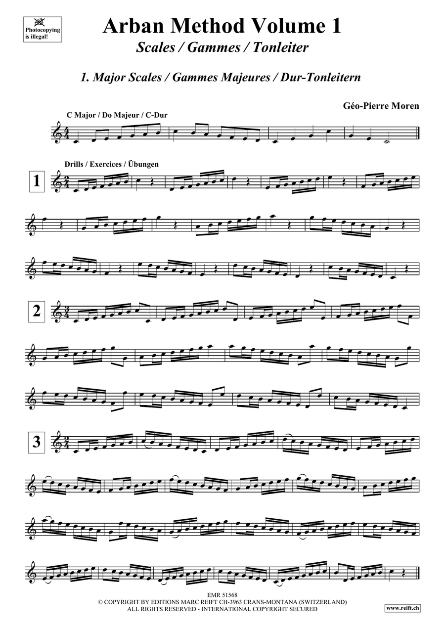 Arban Method Volume 1 Arban Method Volume 1 Score scores gallery preview page 4