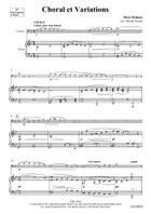 Choral et Variations Piano Accompaniment scores gallery preview page 4