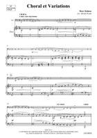 Choral et Variations Tuba scores gallery preview page 4
