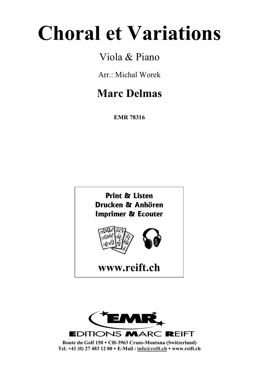 Choral et Variations Choral et Variations Choir scores gallery preview page 2