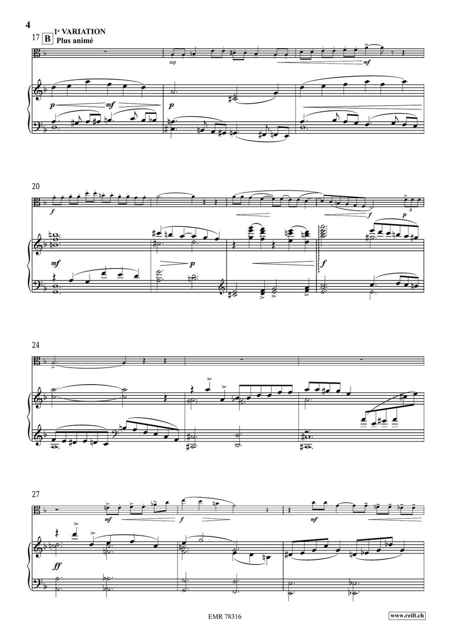 Choral et Variations Choral et Variations Choir scores gallery preview page 5