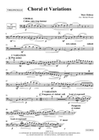 Choral et Variations Choir scores gallery preview page 3