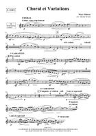 Choral et Variations Choir scores gallery preview page 3