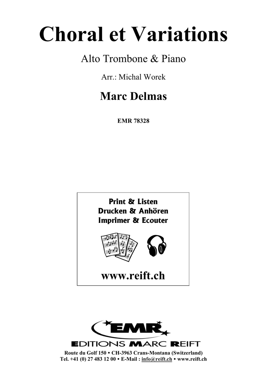 Choral et Variations Choral et Variations Piano Accompaniment scores gallery preview page 2