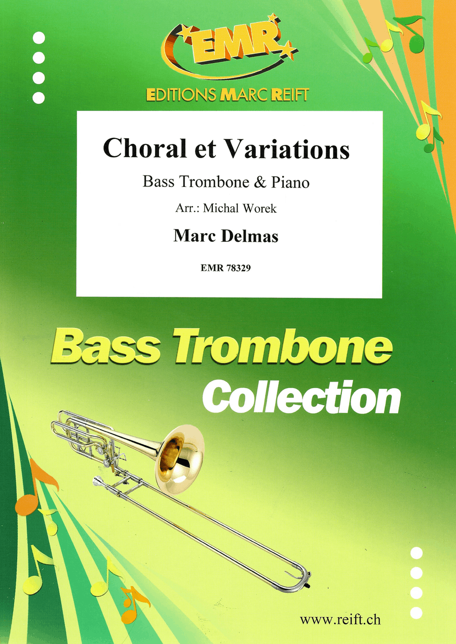 Choral et Variations Choral et Variations Bass Trombone scores gallery preview page 1